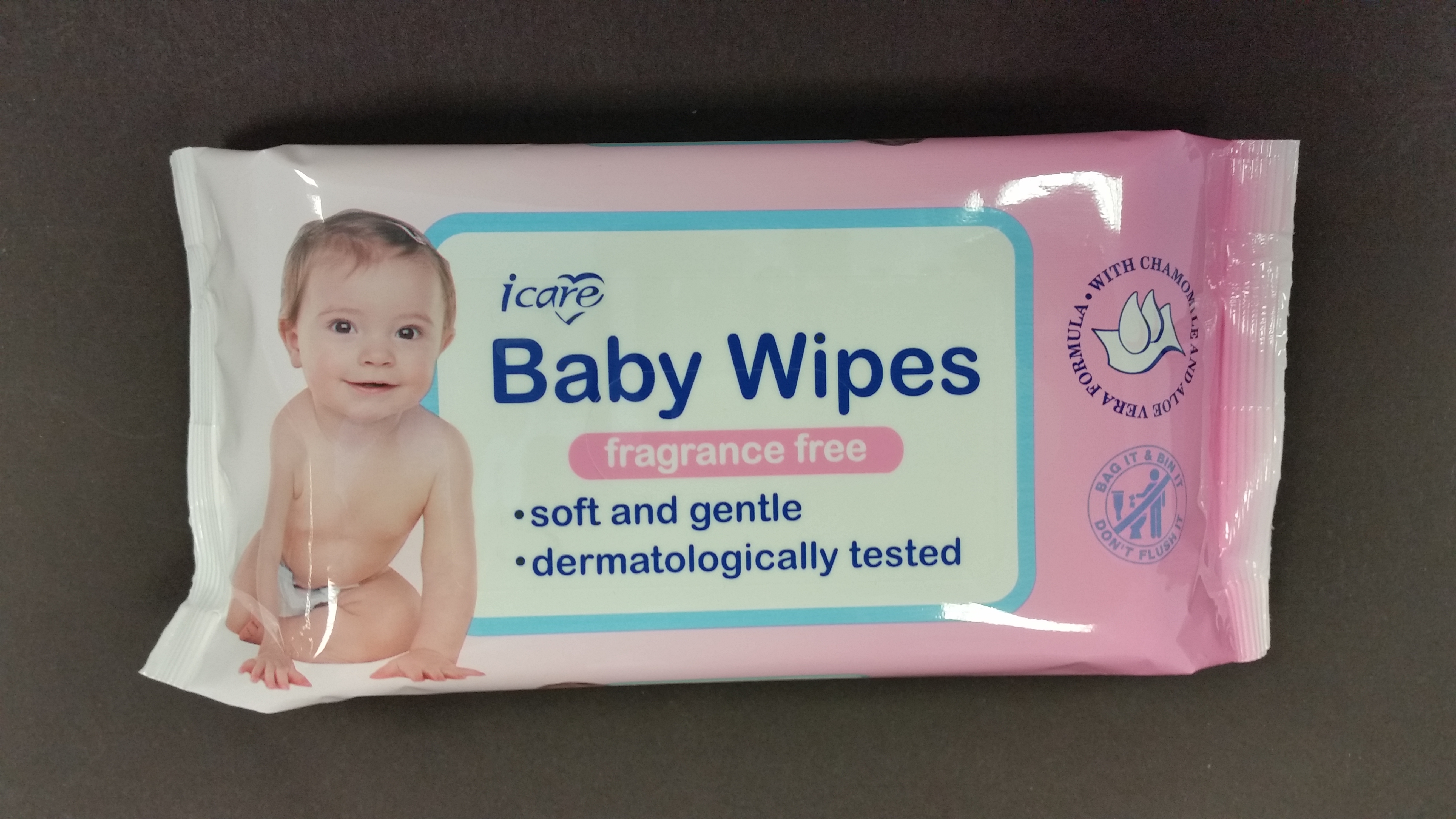 iCare Baby Wipes 64’s