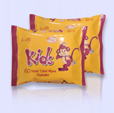 iCare Kids Moist Toilet Wipes 60s