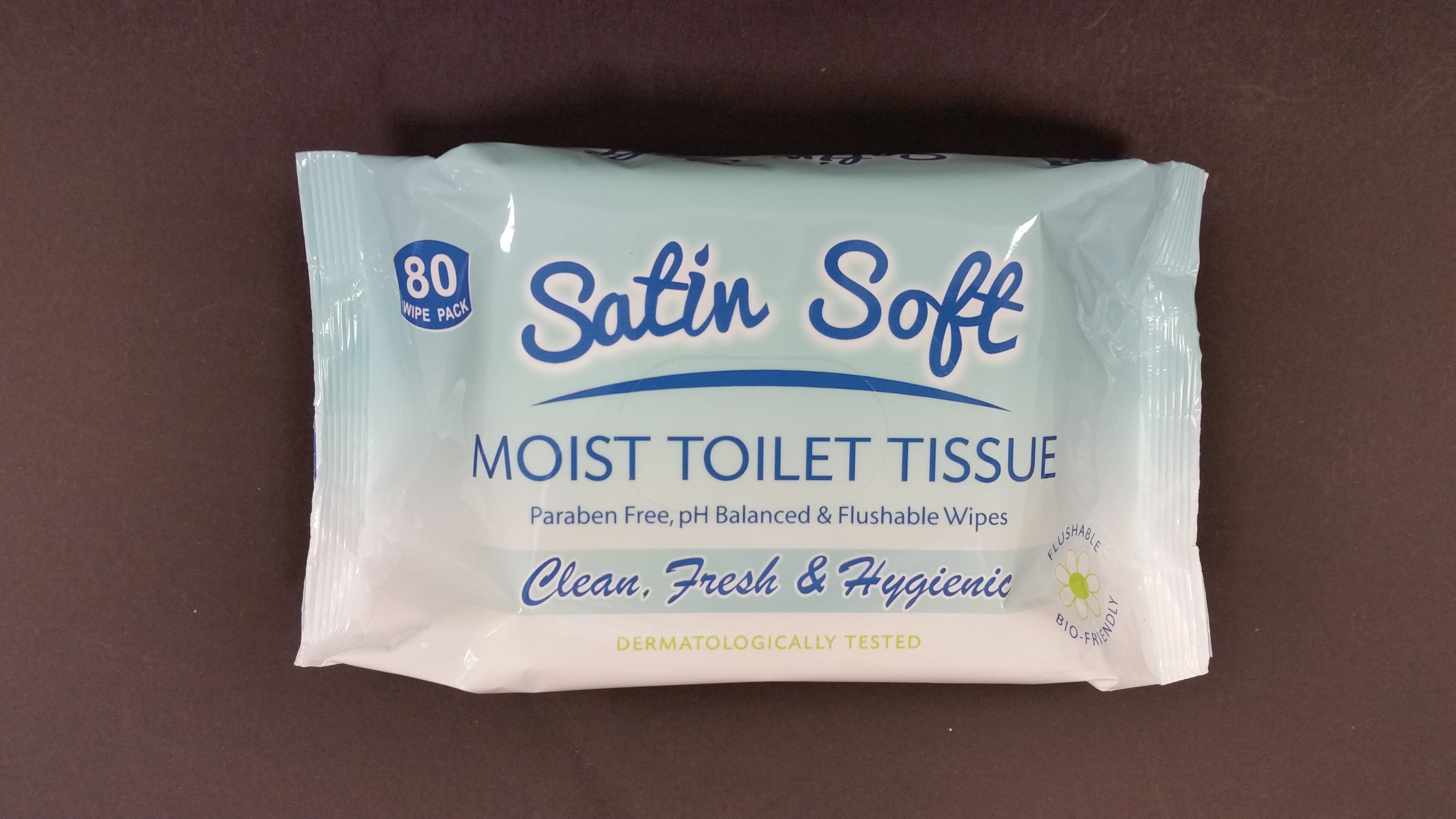 SatinSoft Moist Toilet Wipes