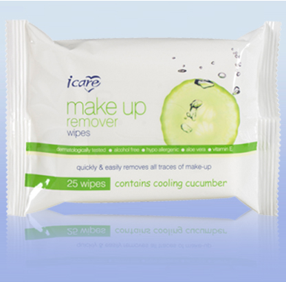 Icare Cucumber cosmetic wipe