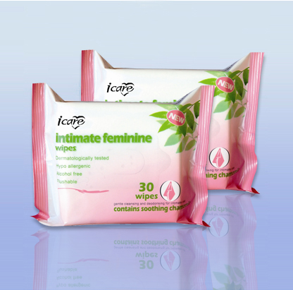 iCare Citrus Cosmetic Wipes